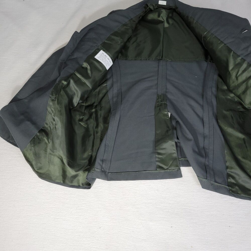 U.S. Army Dark Gray Jacket with Gold Accents - Picture 10 of 16